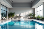 AV-System für eine Schwimmhalle